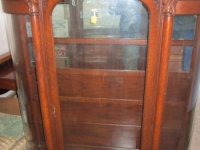 Curved Glass Armoire