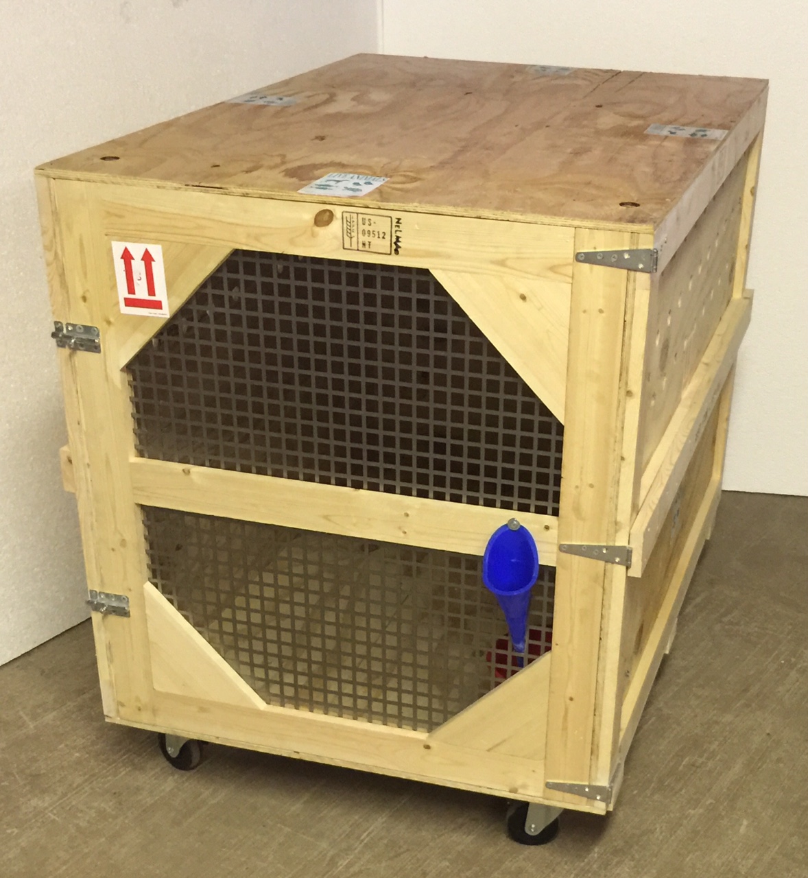 IATA Compliant Pet Air Freight Shipping Crates Pak Mail Pittsburgh