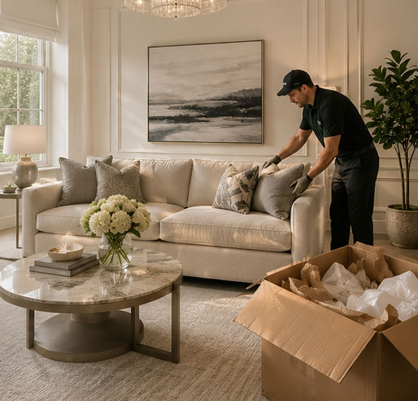 Interior Designer Receiving & Installation Pittsburgh
