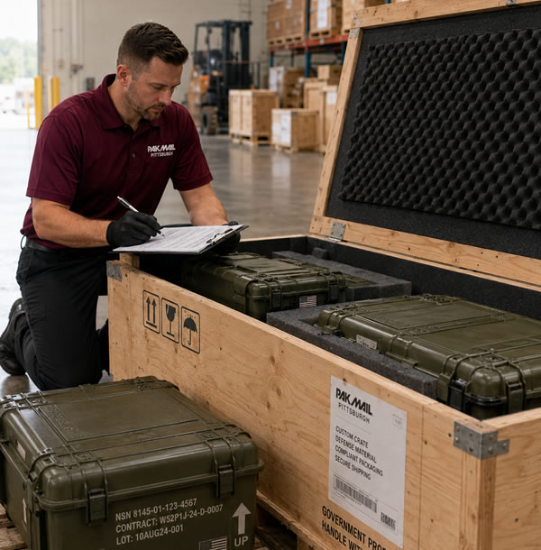 Military & Government Shipping Pittsburgh