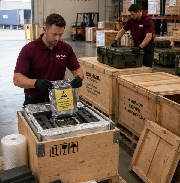 Military & Government Shipping Pittsburgh